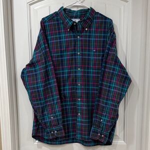 EUC Southern Tide Multicolor Plaid Button-Down Shirt